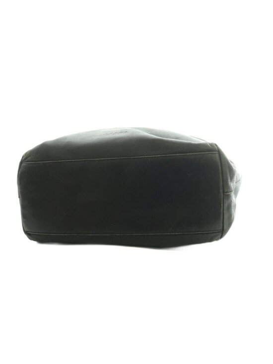 Prada Vintage Archive Plastic Shoulder Bag Leather Black
